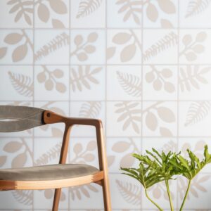ARTESAN FOLHAS OFF WHITE BR 60x60CM
